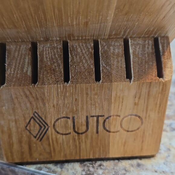 Cutco 13 slot hole knifw block - Picture 2 of 3